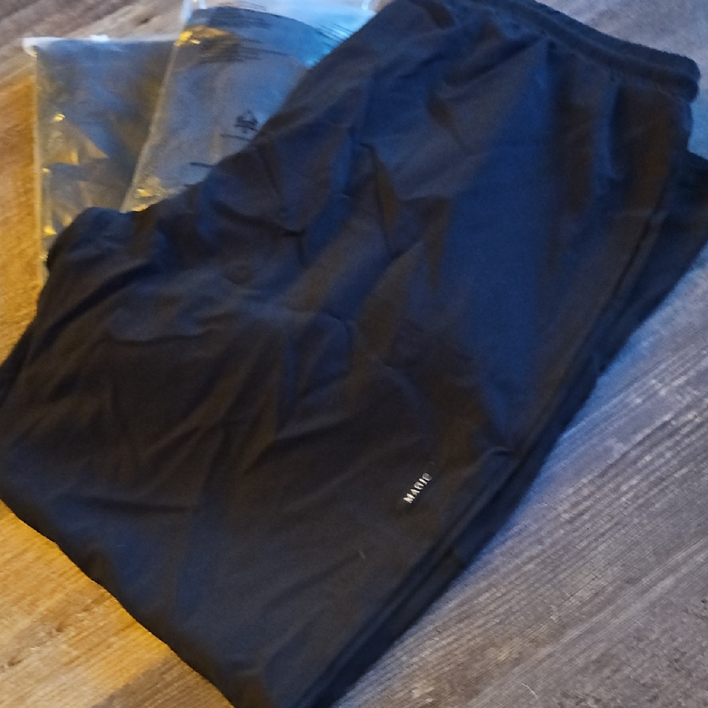 Women's Black Pants , Cadual Joggers. Wide Leg. 3 Pairs Available.